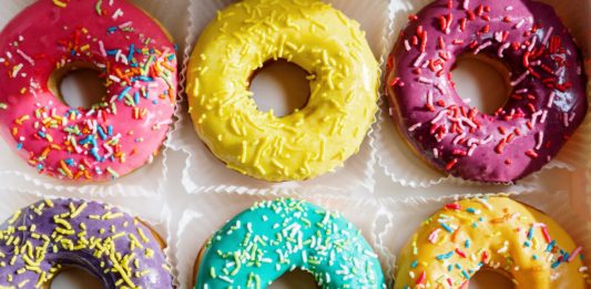Sugar in Foods (A Sweet Trap) pink doughnut on white textile